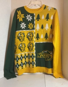 NCAA North Dakota St Bison Ugly Holiday Weihnachtspullover Herren M B24 - Bild 1 von 3