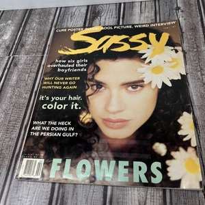Sassy Magazine February 1991 Nostalgia Music Teen Fashion Vintage 90s - Picture 1 of 10