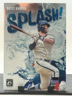 2022 Donruss Optic Splash #7 Bryce Harper Philadelphia Phillies - Image 1 of 2