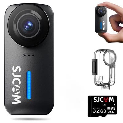 Mini Bodycam Action Cam 4K 15MP Sport Kamera WiFi 30M Wasserdicht EIS Helmkamera - Bild 1 von 4