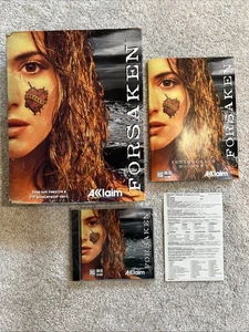 Forsaken Acclaim PC Big Box Windows 95 CD-ROM - OPEN BOX / SEALED GAME DISC! - Bild 1 von 19