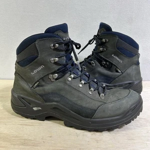 Lowa Renegade GTX Mid Boots Mens Size 13 Wide Gray Goretex Waterproof Hiking - Picture 1 of 6