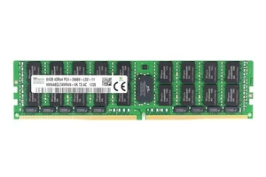 RAM Hynix 64 Go 4Rx4 PC4-21300V-L DDR4 LRDIMM 2666 MHz HMAA8GL7AMR4N-VK - Photo 1/1