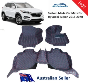 For Hyundai Tucson 2015-2020 Full Surrounded Custom Made Car Floor Mats/Carpets - Picture 1 of 11