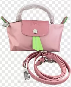 Longchamp Le Pliage XS Sakura Rosa Mini Bolso de Hombro Bolsa Nuevo Outlet - Imagen 1 de 4