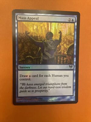 MTG - Mass Appeal - FOIL - Avacyn Restored - NM/MT - Brandy New! - Image 1 of 2