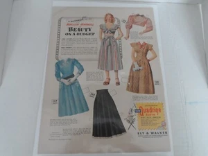 Vintage 30er Jahre Marilyn Maxwell Papierpuppe ausgeschnitten - Bild 1 von 1