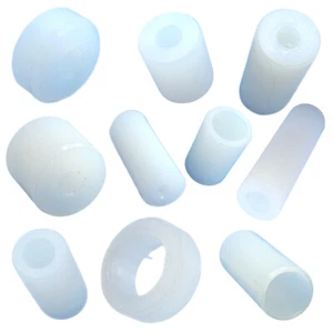 12 mm Außendurchmesser Nylon Acetal Abstandshalter Gewinde Buchse Rohr ABS - Bild 1 von 1
