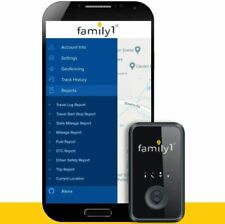 Family1st I2-H1215-P51MA Portable 4G LTE GPS Tracker - Black