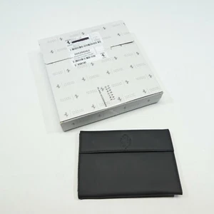Original Ferrari 458 488 Bordmappe Servicemappe Leder Document Wallet Leather - Picture 1 of 6