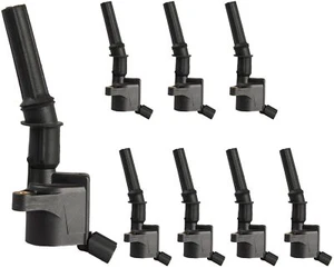 Set of 8 Ignition Coils Pack Kit For Ford Lincoln Mercury 4.6L 5.4L V8 F150 F250 - Picture 1 of 4