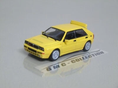 LANCiA DELTA HF INTEGRALE EVOLUZiONE 1992 GiALLO GiNESTRA YELLOW TARMAC 1/64 - Immagine 1 di 3
