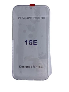Funda doble 360º para IPhone 16E/SE 4 2025 Delantera y trasera Gel Transparente - Imagen 1 de 1