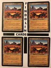 4x Darigaaz’s Caldera Planeshift x4 LP English Magic Multiple Playsets Available