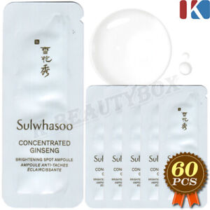 SULWHASOO Concentrated Ginseng Brightening Spot Ampoule 60pcs Brightening Serum