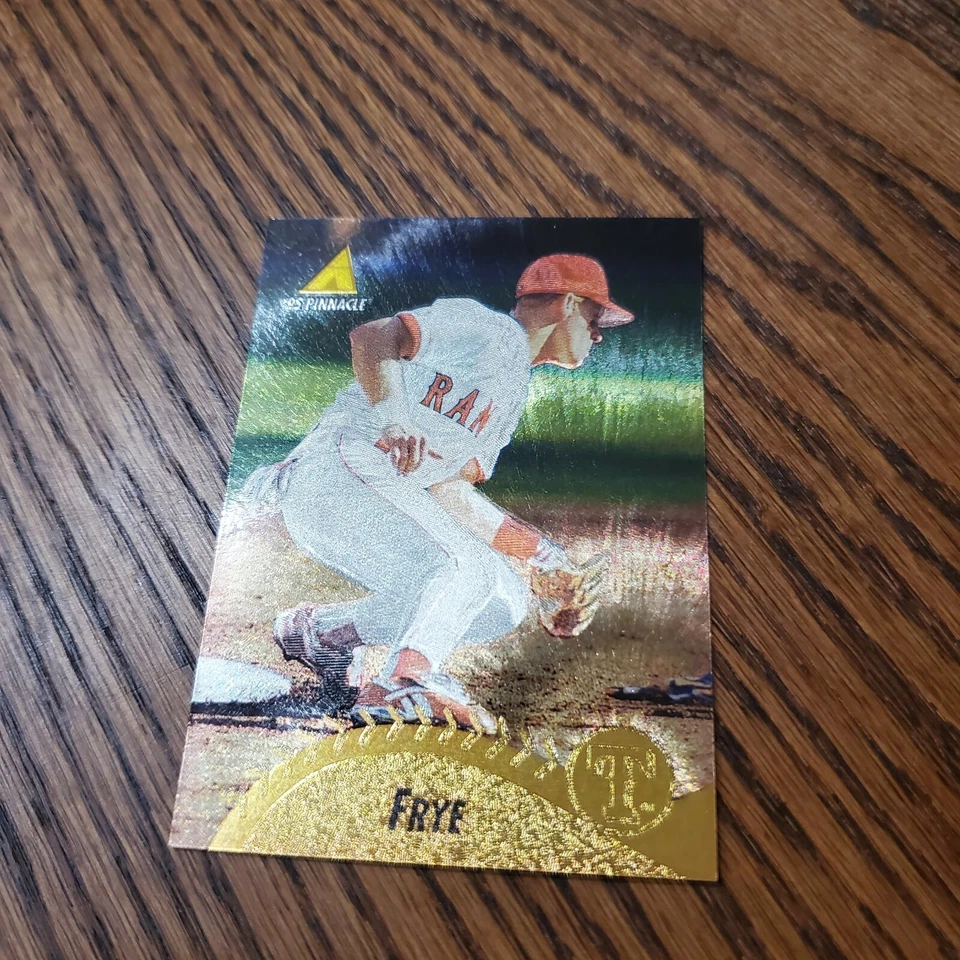 1995 Gold Foil Holo Pinnacle Jeff Frye #92 - Image 1 of 2