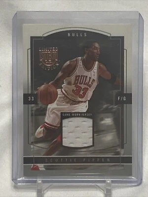 Scottie Pippen Skybox Limited Edition Game Used Jersey  /399 Chicago Bulls #73 - Image 1 of 4