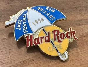 Hard Rock Cafe NEW ORLEANS 1996 Jazz Festival Umbrella Pin - Bild 1 von 1