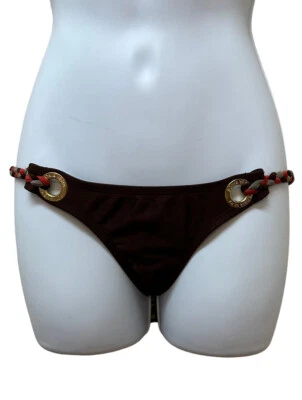 SONIA VERA String Bikini Bottom Skimpy Size M Made in USA NEW - Image 1 of 4
