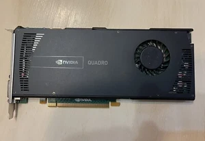 NVIDIA Quadro 4000 2GB GDDR5 PCIe Graphics Card Dell P/N: 0731Y3 Inv AD23 - Picture 1 of 8