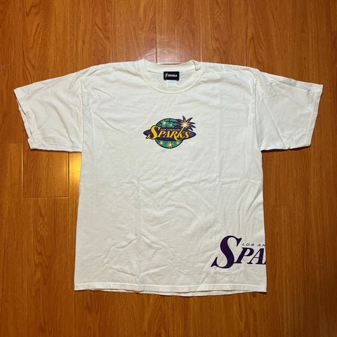 Vintage y2k Los Angeles Sparks wraparound wnba tshirt  Size XL Cover