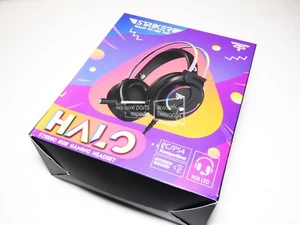 Hyrican Striker Halo ST-GH707 RGB LED Headset Gaming-Headset over-ear Kopfhörer - Picture 1 of 2