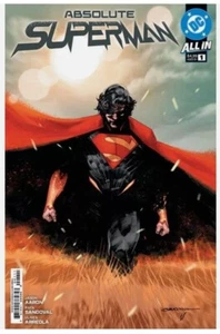 ABSOLUTE SUPERMAN #1  1ST PRINT DC COMICS 2024 RAFA SANDOVAL MAIN COVER NM - Picture 1 of 1