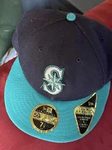 Sombrero Seattle Mariners 7 5/8 New Era On Field Collection - Imagen 1 de 8