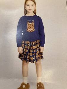 Compania Fantastica Mini Sweater Kunfu Cheetah ~ Size 6 ~ NWT - Picture 1 of 5
