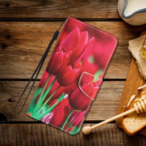 Flower Animal Pattern PU Leather Wallet Flip Case For iPhone 14 Plus 13 Pro Max - Picture 1 of 28