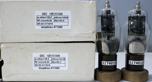 12E1 CV345 KT88 GEC Amplifier Tubes Amplitrex Tested Qty 1 Match Pair 2 Pcs - Picture 1 of 8