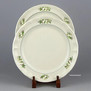 Reliquia de Navidad Pfaltzgraff, Juego/s de 2 Platos de Cena, ¡COMO NUEVO/SIN USAR! - Imagen 1 de 4