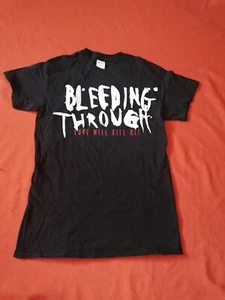 BLEEDING THROUGH Shirt Größe S - Foto 1 di 1