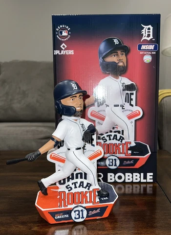 Riley Greene Detroit Tigers Bobblehead Star Rookie 1st Bobblehead FOCO MLB /72 Cover