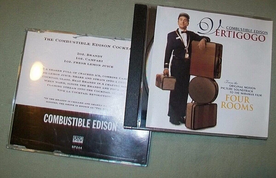 Combustible Edison *PROMO CD LOT* Vertigogo -- Combustible Edison - Bild 1 von 1