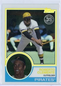 2018 Topps Silver Pack 1983 Chrome Promo 79 Roberto Clemente - Picture 1 of 4