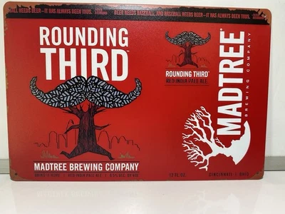 Cincinnati Reds - Madtree Brewing Metal Sign - Hudepohl Bengals Pete Rose - Image 1 of 4