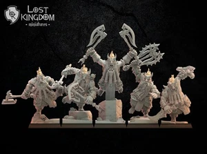 Lost Kingdoms	Magmhorin Berserker Unit - 3D Printed - Picture 1 of 2