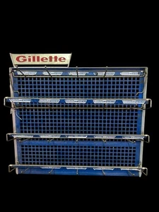 Vintage Gillette Rasierer Display - 20”x23” - Bild 1 von 6