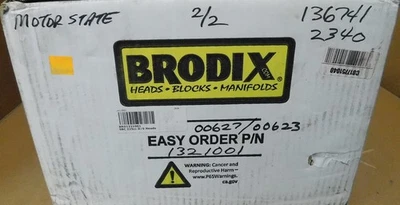 Brodix 1321001 Dragon Slayer 225CC SB Chevy Alum 23*Heads, 68CC, 2.08/1.60, Pair - Image 1 of 2