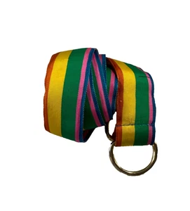 J. McLaughlin Retro gewebt 2 Ringe Damen Band Gürtel verstellbar bis zu 40" - Bild 1 von 7