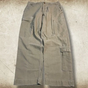 Vintage Y2K American Eagle Baggy Wide Leg Cargo Pants Size 32x30 Skater Trooper - Picture 1 of 15