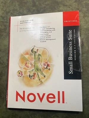 Novell Business Suite 5.1 Evaluation Software Vintage 6 CDs & 3.5 Diskette - Image 1 of 4