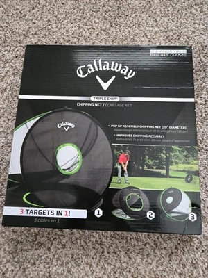 CALLAWAY гольф практика сетки сколов ведж - тройной чип короткая игра обучение новый! - Изображение 1 из 2
