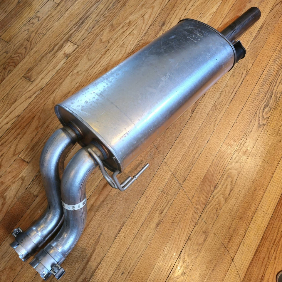 2021-2025 Ford F-150 Rear Exhaust Muffler OEM PL34-5K214-KA - Image 1 of 4