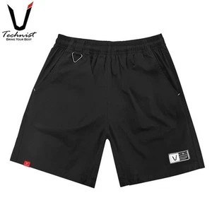 TECHNIST 25S/S Unisex Badminton Shorts Sports Training Black AsiaFit NWT TNP6578 - Picture 1 of 3