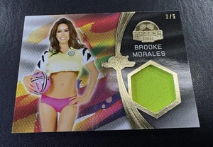 2025 Benchwarmer Girls of Summer Soccer Swatch BROOKE MORALES - Picture 1 of 2