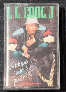 LL Cool J Walking With a Panther Cassette 1989 Tested Def Jam - Picture 1 of 4