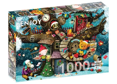 Fairy Tale Christmas 1000 Piece Jigsaw Puzzle Enjoy New - Image 1 of 2