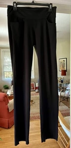 New HISKYWIN Women’s Leggings Black Large Pockets ~ NWOT - Picture 1 of 4